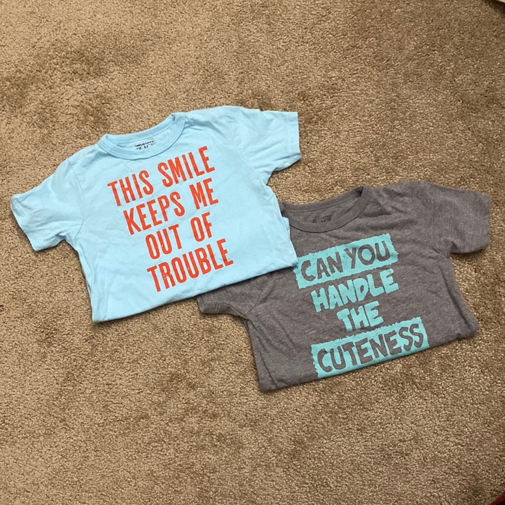 Unisex Shirts, 2 for $5.